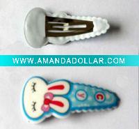 Wholesale lovely cartoon rabbit hair clip