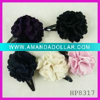 Wholesale Fashion velvet & felt flower hair clip