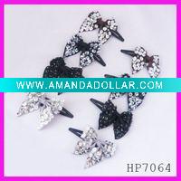 Wholesale Fashion sequin bow hair clip