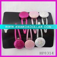 Wholesale Fashion sequin kids magic hair clip