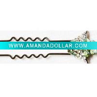 Wholesale Zinc alloy hairpins/Alloy hair accessories/Hair clip/Hairclaws/Baby hair clip/children hair clip/Crown/Brooch/