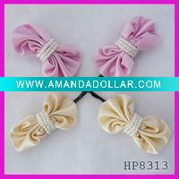 Wholesale Fashion fabric bow hair pin