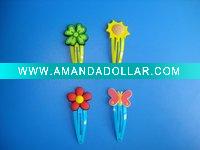 pvc hair clip