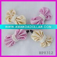 Wholesale Fashion fabric bow hair clip