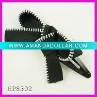 Wholesale Fashion zipper flower hair clip
