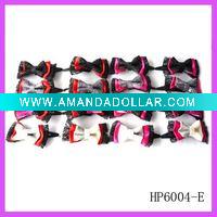 Wholesale Fashion satin & mesh bow hair clip