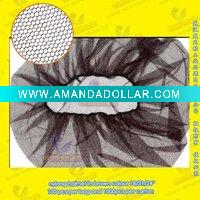 Wholesale disposable hairnet (nylon hairnet, mesh hairnet)