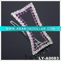 Wholesale 2011 Trendy rhinestone hair clip