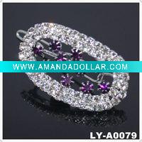 Wholesale 2011 Trendy rhinestone hair clip