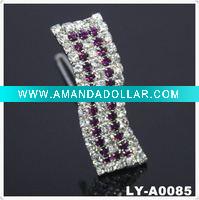 Wholesale 2011 Trendy rhinestone hair clip