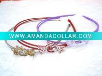 Wholesale Fashion kid's diamond hair band