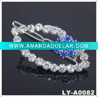 Wholesale 2011 Trendy rhinestone hair clip