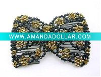 Wholesale fashion beads hair comb