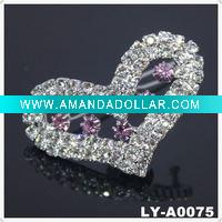 Wholesale 2011 Trendy rhinestone hair clip