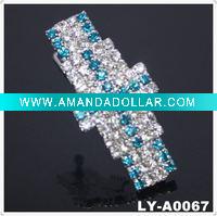 Wholesale 2011 Trendy rhinestone hair clip