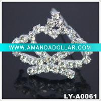 Wholesale 2011 Trendy rhinestone hair clip