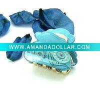 Wholesale New Hair Claws Acryl Colorful Rhinestone Novelty