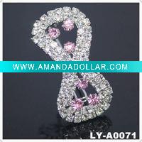 Wholesale 2011 Trendy rhinestone hair clip