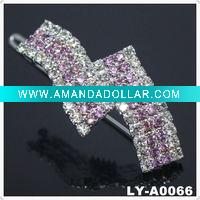 Wholesale 2011 Trendy rhinestone hair clip