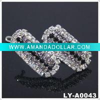 Wholesale 2011 Trendy rhinestone hair clip