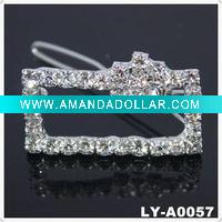 Wholesale 2011 Trendy rhinestone hair clip