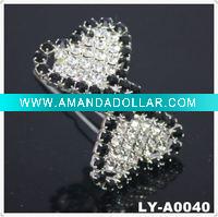 Wholesale 2011 Trendy rhinestone hair clip