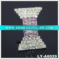 Wholesale 2011 Trendy rhinestone hair clip