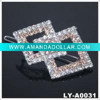 Wholesale 2011 Trendy rhinestone hair clip