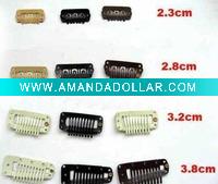Wholesale best quality steel clips for hair clip in extension