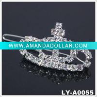 Wholesale 2011 Trendy rhinestone hair clip
