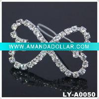 Wholesale 2011 Trendy rhinestone hair clip