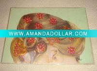 Wholesale hair sticker,hair accessory,acrylic sticker