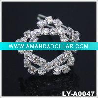 Wholesale 2011 Trendy rhinestone hair clip