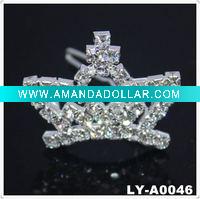 Wholesale 2011 Trendy rhinestone hair clip