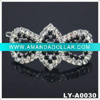 Wholesale 2011 Trendy rhinestone hair clip