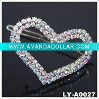 Wholesale 2011 Trendy rhinestone hair clip