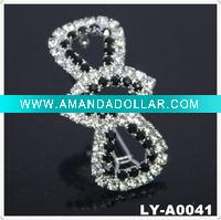 Wholesale 2011 Trendy rhinestone hair clip