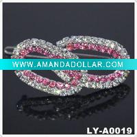 Wholesale 2011 Trendy rhinestone hair clip