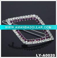 Wholesale 2011 Trendy rhinestone hair clip