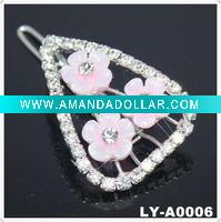 Wholesale 2011 Trendy rhinestone hair clip