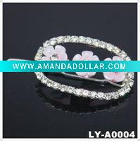 Wholesale 2011 Trendy rhinestone hair clip
