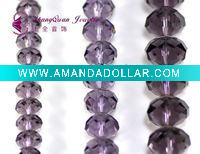 Wholesale fashion faceted jewelry glass beads