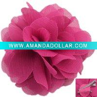 Wholesale chiffon corsage/brooch flower for promotion