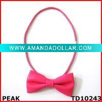 Wholesale Women Double Braided Elastic Headband Hairband Bow