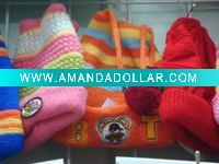 knitted wool hat/cap/headwear