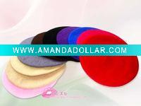 Wholesale lady hat wool beret cap