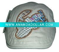Wholesale fashion checked beret cap