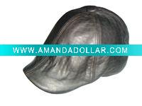 fashio leather beret