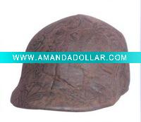 Fashion leather beret