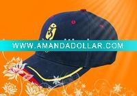 Wholesale cotton baseball cap hat navy blue